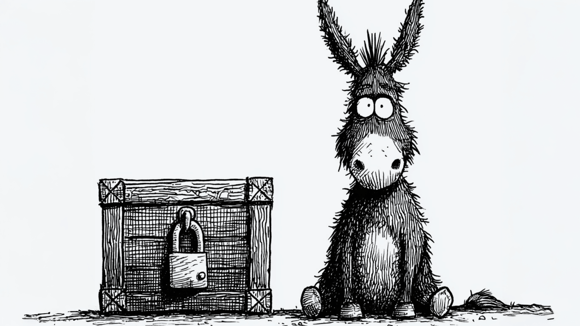 Hand-drawn shield illustration