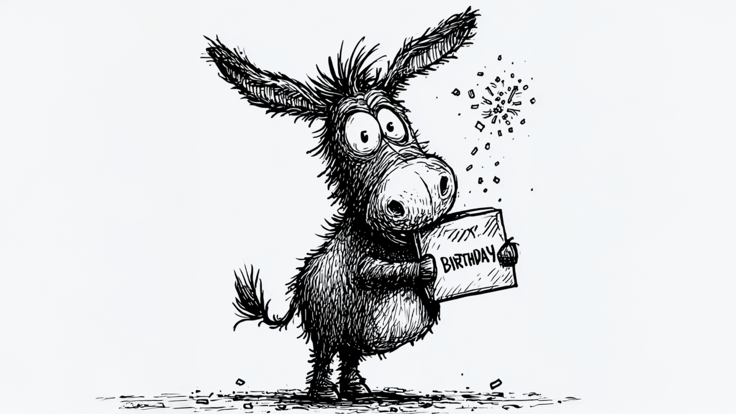 Hand-drawn cake illustration